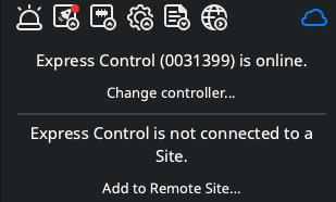Open the Configure Cloud helper from the property editor